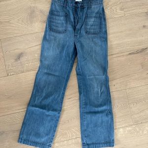 Marintine Demin from Doen Summer 2022, classic wash, high-waisted